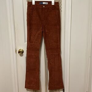 Old Navy Orange Corduroy Bootcut Pants